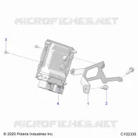 ELETTRICO, ECU MOUNTING