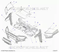 CAPPUCCIO AND FRONT FACIA -R23RRE99AJ/BJ/AK/BK/AX/BX/A9/B9 (C730777)