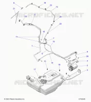SISTEMA DI ALIMENTAZIONE CARBURANTE, LINES, EVAP