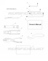 REFERENCES, TOOL KIT AND MANUALE DEL PROPRIETARIOS