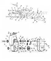 FRENO and carter della catena All Swedish Snowmobiles Less SuperTrak, WideTrak   Lite (4922482248001A)
