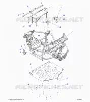 CHASSIS, MAIN FRAME AND SCIARED PLATES