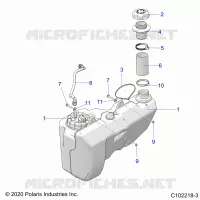 SISTEMA DI ALIMENTAZIONE CARBURANTE, FUEL TANK