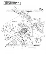 ENGINE AND SUPPORTO MARMITTA  (4911991199008A)