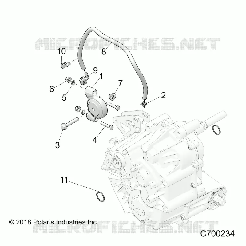DRIVE TRAIN, MAIN SCATOLA INGRANAGGI MONTAGGIO