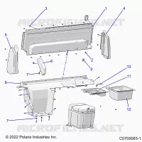 CARROZZERIA POSTERIORE CLOSEOFF, AND FENDERS