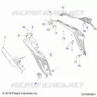CARROZZERIA POSTERIORE FENDERS