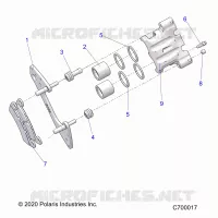 FRENO ANTERIORE CALIPER