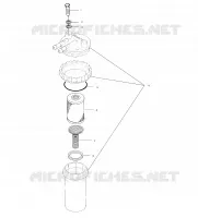 Carburante / separatore