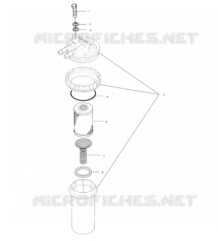 Carburante / separatore