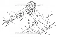 SCATOLA DEGLI INGRANAGGI   FRENO DI MONTAGGIO 4X4 350L W938139 (4924052405027A)