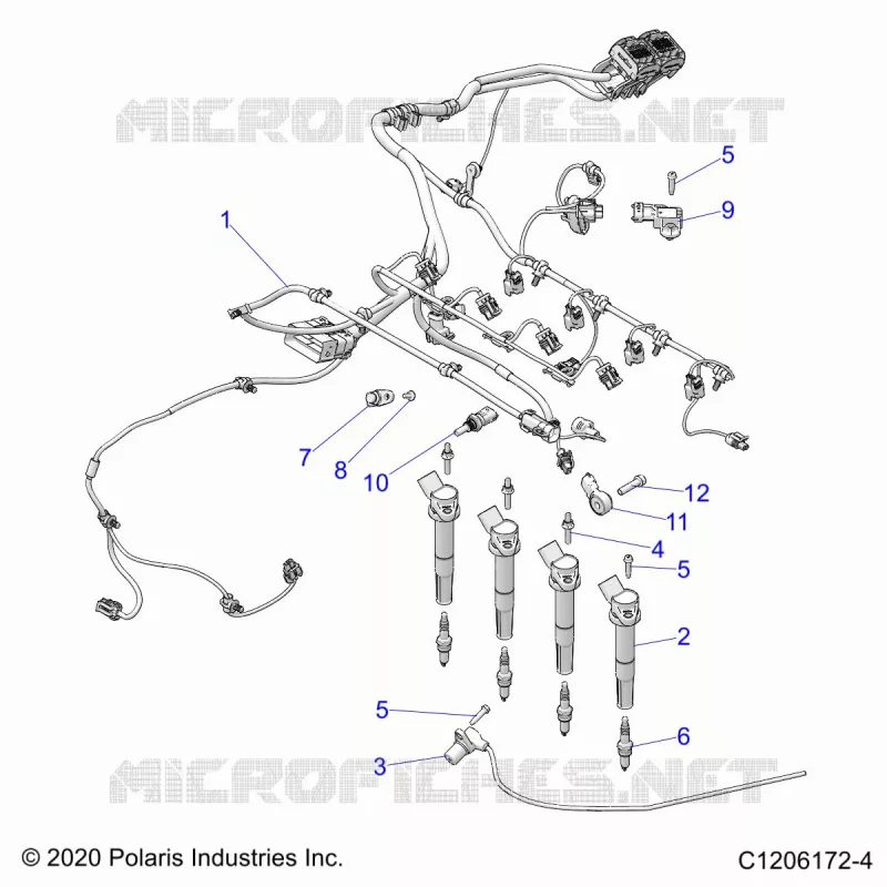 ELETTRICO, WIRE HARNESS, ENGINE