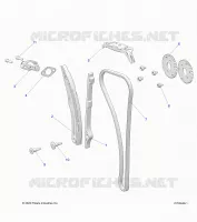 CAM CATENA AND TENSIONER