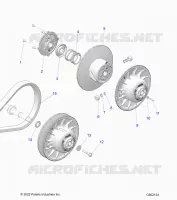 TRASMISSIONE, CLUTCH, SECONDARY