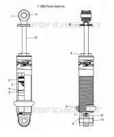 SHOCK ANTERIORE TRACK (RYDE FX/7043178)