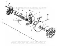 TRASMISSIONE FRIZIONE ASSEMBLY 440 E942760 and 440 SKS E942560 (49273927390027)