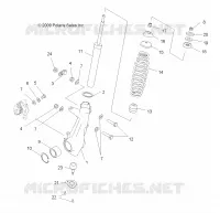 SUSPENSION, ANTERIORE MONTANTE