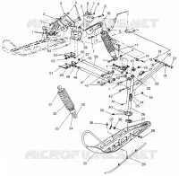 SOSPENSIONI ANTERIORI and SCIARE ULTRA SKS 0960578 and EURO ULTRA SKS E960578 (4931683168B003)
