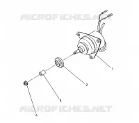 MOTORE DELLA VENTOLA 350 4X4 / W928139 (4922832283045A)