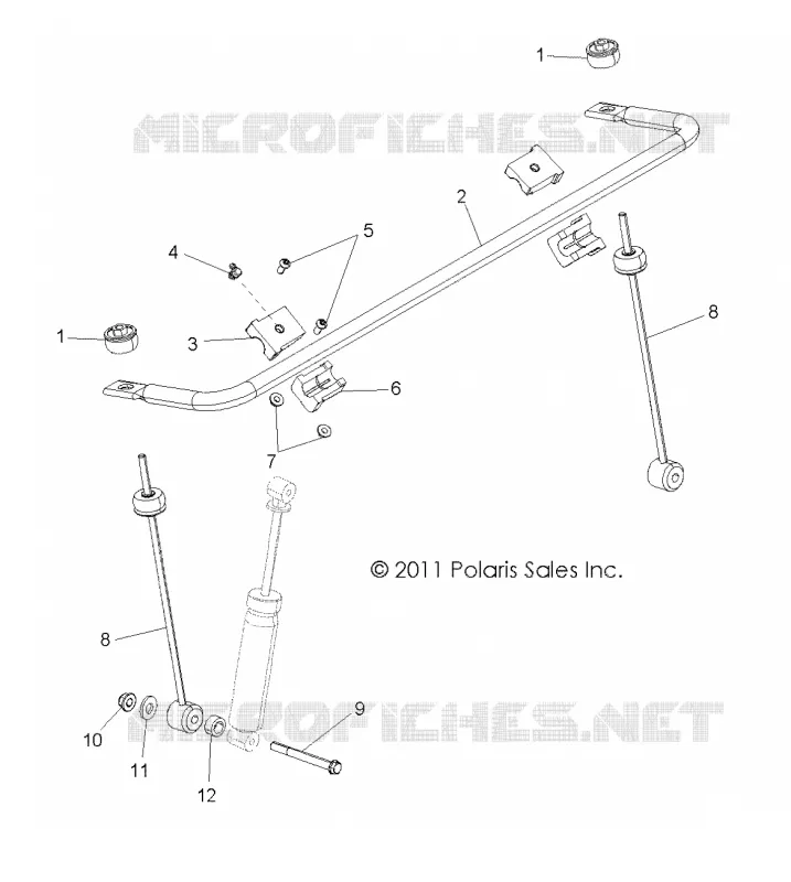 BARRA STABILIZZATRICE, FRONT