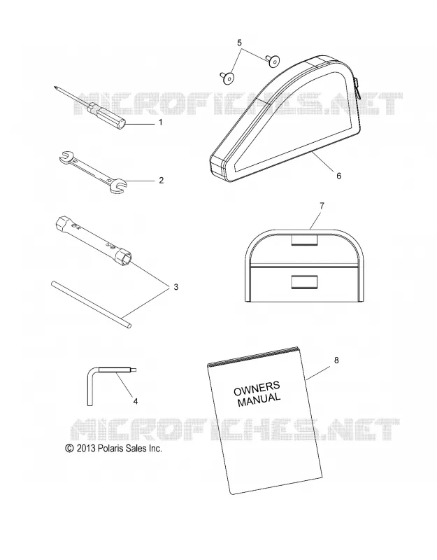 KIT DI STRUMENTI AND MANUALE DEL PROPRIETARIO