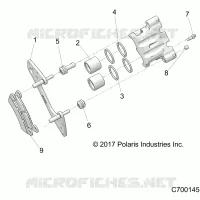 BRAKES, PINZA POSTERIORE
