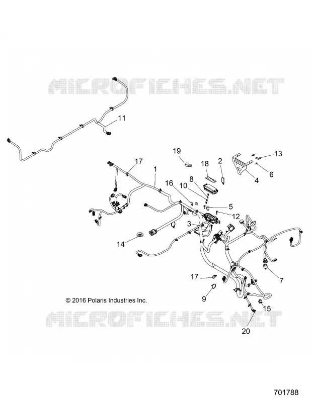 ELETTRICO, WIRE HARNESSES