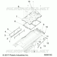 TELAIO, REAR ASM.