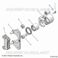 BRAKES, PINZA POSTERIORE