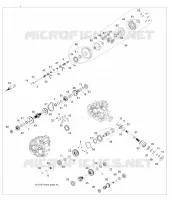 TRASMISSIONE, PRINCIPALE SCATOLA INGRANAGGI INTERNALS