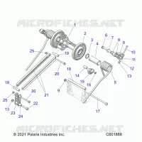 SUSPENSION, POSTERIORE COPPIA ARM