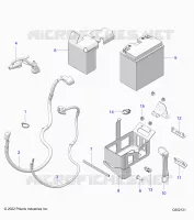 ELETTRICO, BATTERY/BOX AND CABLES