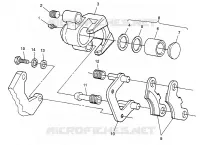 MEDIO FRENO ASSE BIG BOSS 6X6 400L W97AE38A (4940814081C001)