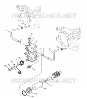 POMPA DELL'OLIO SPORT 0980443 and SPORT TOURING 0980243 (4942054205C011)