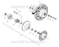 FRIZIONE DRIVEN ASSEMBLY Sportsman 4x4 W958040 (4930403040C002)