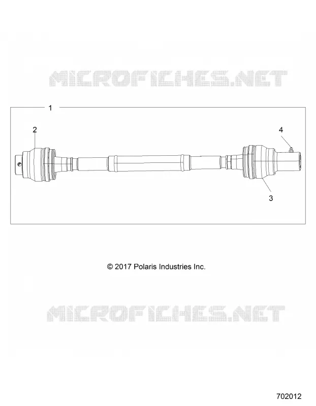 TRASMISSIONE, REAR PROP SHAFT