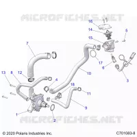 MOTORE, WATERPUMP AND BYPASS