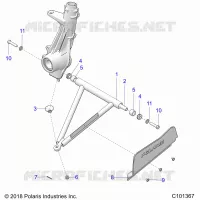 SUSPENSION, A-ARM AND PAVONEGGIARSI MOUNTING
