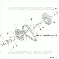 TRASMISSIONE, SECONDARY CLUTCH