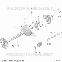TRASMISSIONE, PRIMARY CLUTCH