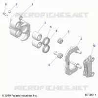 BRAKES, PINZA POSTERIORE