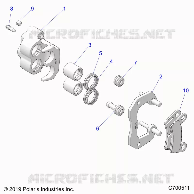 BRAKES, PINZA POSTERIORE