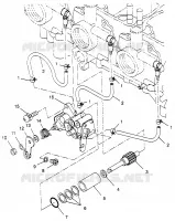 POMPA DELL'OLIO 600 XCR SP 0965677 and EUROPEAN 600 XCR SP E965677 (4932063206C014)