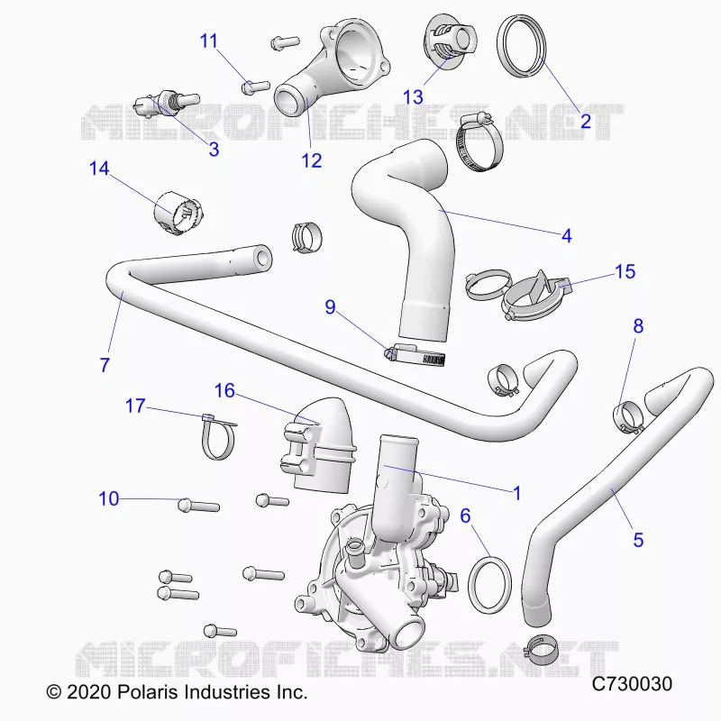 MOTORE, WATERPUMP AND BYPASS