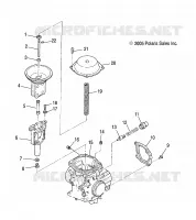 MOTORE, CARBURATORE, UPPER