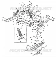 SOSPENSIONI ANTERIORI and SCIARE ULTRA 0976778 and EUROPEAN ULTRA E976778 (4938053805B001)
