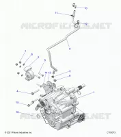 TRASMISSIONE, MAIN GEARCASE MOUNTING