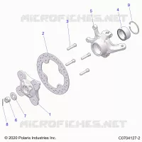SOSPENSIONI ANTERIORI CARRIER- Z21NAM99AG (C0704127-2)