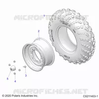 RUOTAS, FRONT TIRE