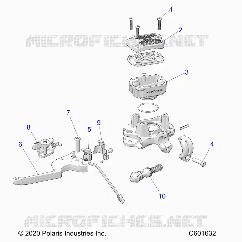 BRAKES, CILINDRO PRINCIPALE ASM.